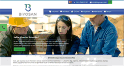 Desktop Screenshot of biyosan.com